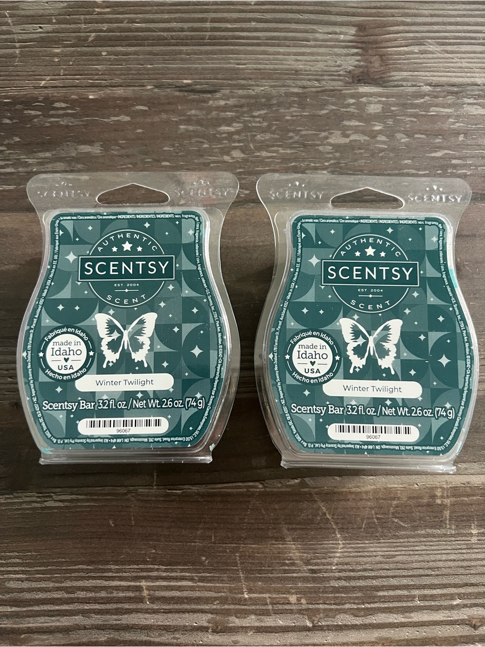Winter Twilight - 2 Scentsy Bars ( includes 1 full & 1 partial bar )
